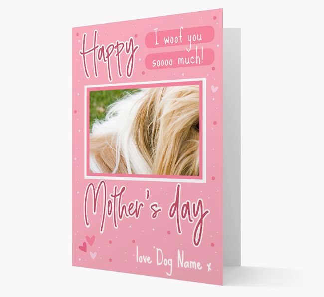 Happy Mother's Day - Personalized {breedFullName} Photo Upload Card